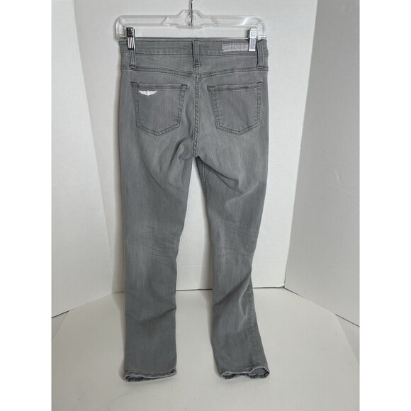 Rock Republic Berlin Jeans Womens 4M Grey Skinny Stretch Logo Pockets R010189 - Picture 6 of 11